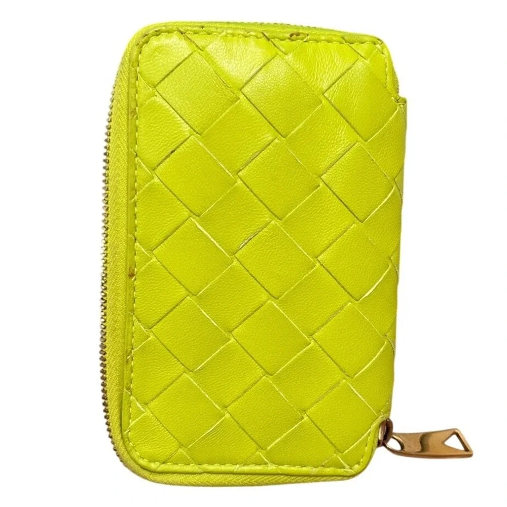 BOTTEGA VENETA‎ INTRECCIATO ZIP AROUND KEY POUCH